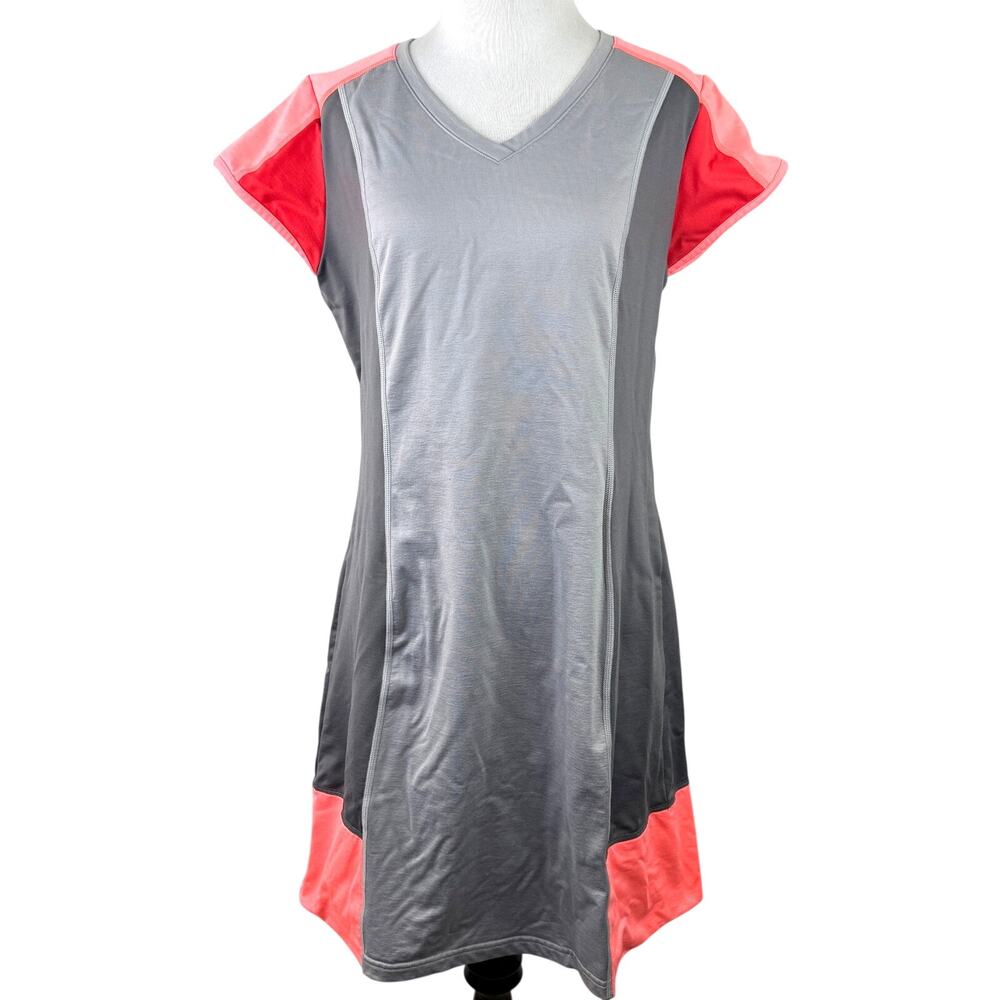 Title Nine Women's Gidget Colorblock Cap Sleeve Dress Size Medium